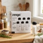 Renga Line 6'lı Cam Tuzluk Seti 105 cc
