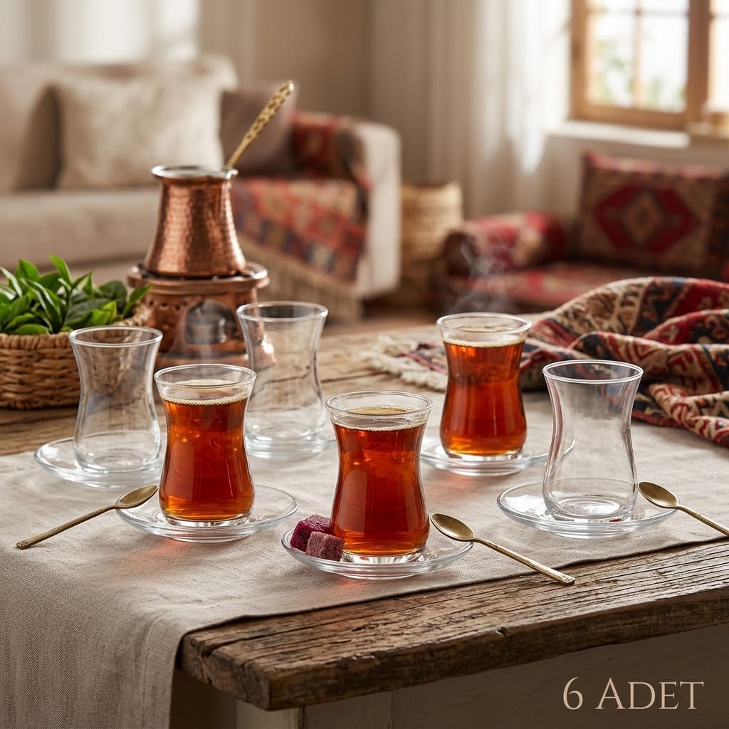 Paşabahçe 42611 Galata Çay Bardağı 175 cc 6'lı