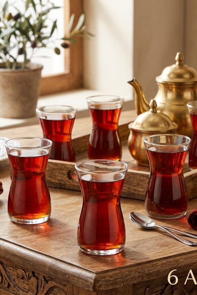 Paşabahçe Irmak Çay Seti 6'lı 130 cc