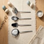 İlkChef 4 Parça Modern Mutfak Servis Seti Paslanmaz Çelik Sunum Gereçleri