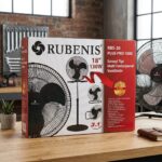 Rubenis RBS-20 Plus Pro 1000 Sanayi Tipi Metal Vantilatör 18 inç
