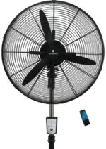 Rubenis RBS-700 Plus 30 İnç 76 cm Sanayi Tipi Ayaklı Vantilatör Siyah