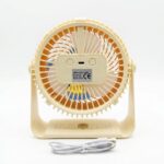 Princo PR-368X 5 Kademeli Şarjlı Masaüstü ve Duvar Tipi LED Fan