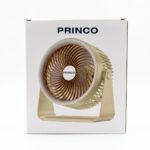 Princo PR-368X 5 Kademeli Şarjlı Masaüstü ve Duvar Tipi LED Fan