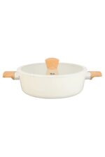 Perotti Danish Cook Bej Seramik Karnıyarık Tenceresi 24 cm - Görsel 7