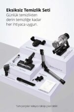Kiwi KVC-4040BLF Katlanabilir Şarjlı Dikey Süpürge