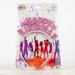 Pembe Simli EVA Happy Birthday Doğum Günü Tacı - Görsel 2