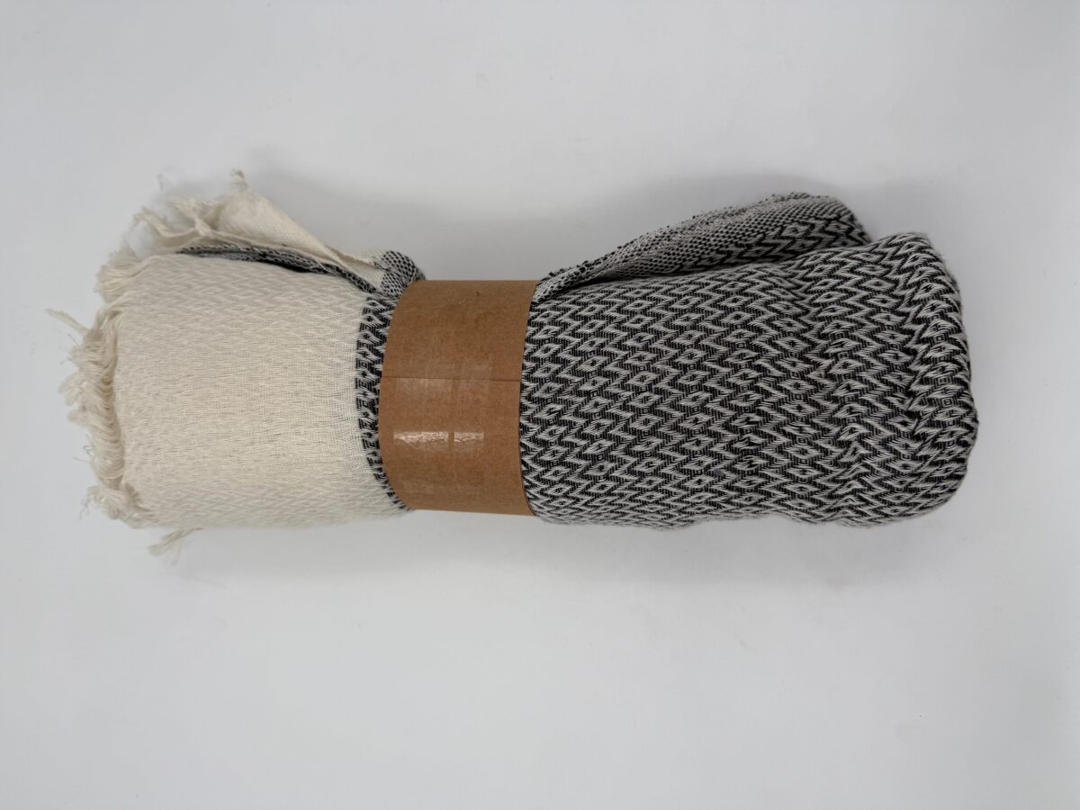 Gümüş-07 Diamond Desenli Koltuk Örtüsü 170x210 cm - Görsel 2