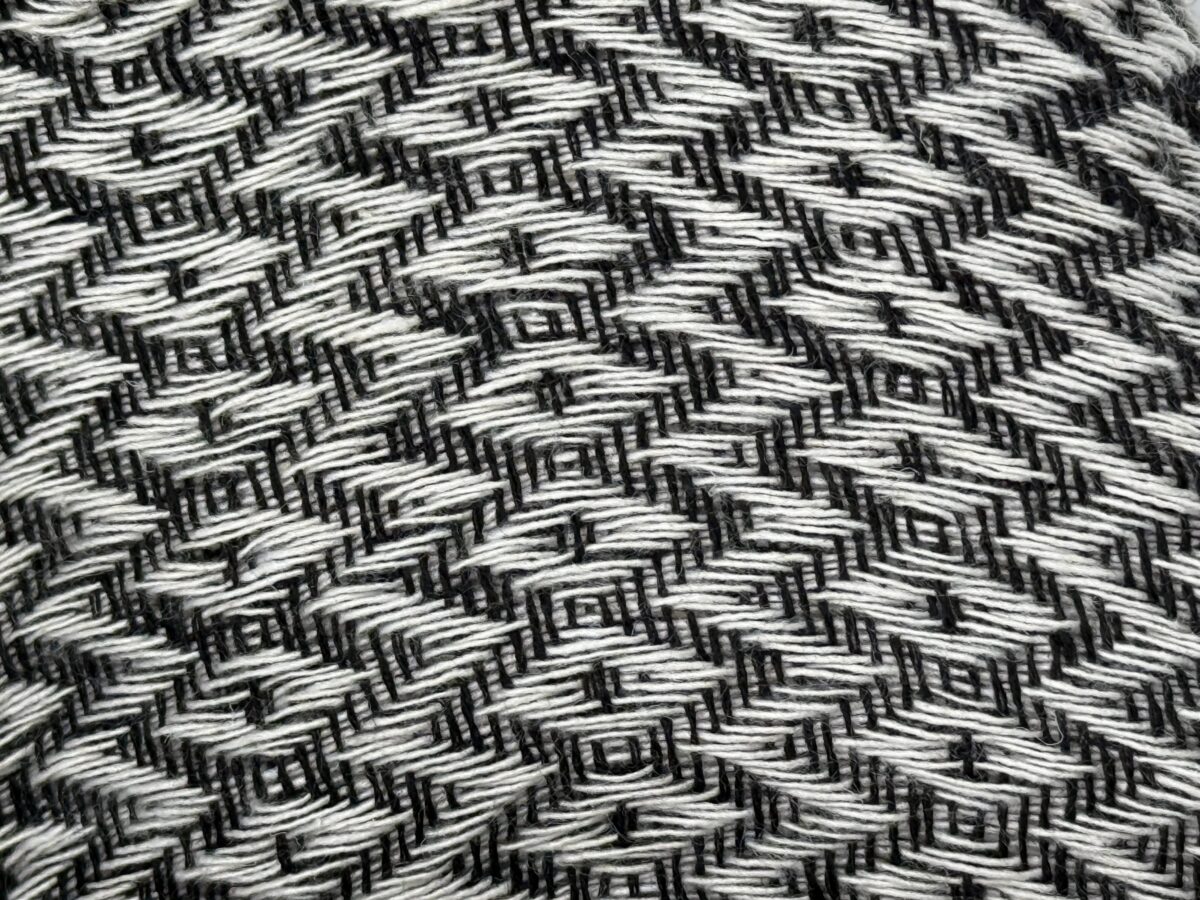 Gümüş-07 Diamond Desenli Koltuk Örtüsü 170x210 cm - Görsel 3