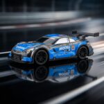 Duman Toys 1:16 2.4GHz Uzaktan Kumandalı Şarjlı Yarış Arabası Mavi - Görsel 3