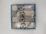 Mercan Dantelli İşlemeli 4'lü Mutfak Havlusu Seti 40x60 cm - Görsel 2