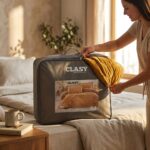 Clasy Fluffy Tek Kişilik Welsoft Yorgan Hardal 155x215 cm