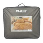 Clasy Fluffy Tek Kişilik Welsoft Yorgan Hardal 155x215 cm