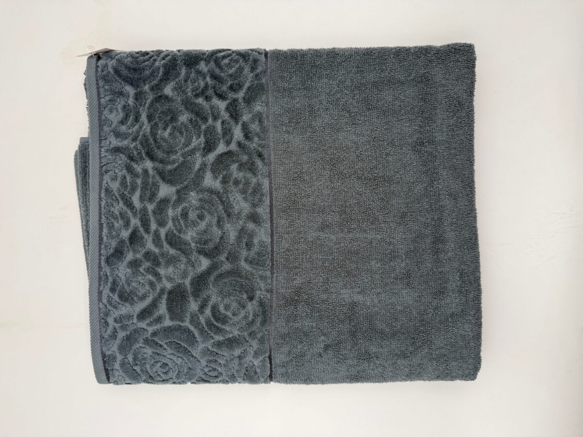Nurpak 90x150 cm Jakarlı Banyo Havlusu - Görsel 2