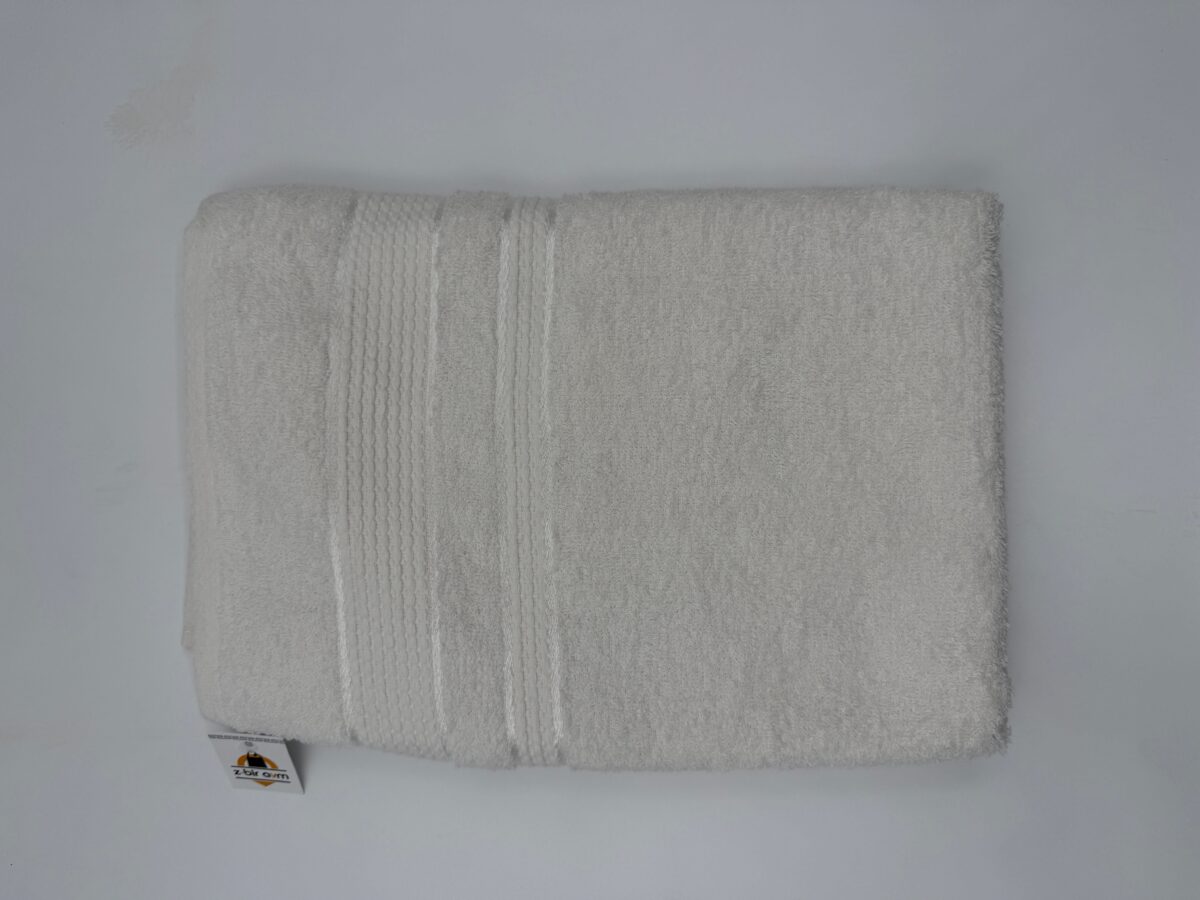 Julie 70x135 cm Desenli Bej Banyo Havlusu - Görsel 4