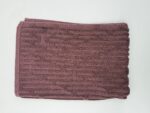 Nurpak Kilim Desenli Banyo Ayak Havlusu 50x70 cm - Mürdüm - Görsel 2