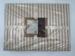 Şaheser Nives Çizgili Nevresim Takımı - Bej 200x220 cm - Görsel 2