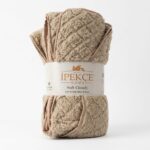 İpekçe Soft Cloudy Çift Kişilik Çok Amaçlı Yatak Örtüsü 200x220 cm Vizon - Görsel 2