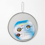 Handy Helpers Saplı Paslanmaz Çelik Yağ Sıçratmaz 33 cm - Görsel 2