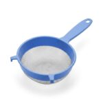 Lale 2 No Plastik Saplı Mavi Süt Süzgeci - Görsel 2