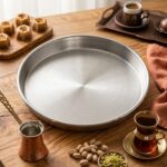 Nuraklar No:30 Yuvarlak Çelik Baklava Tepsisi - Görsel 4