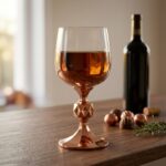 Crystalex Bohemia Crystal Claudia 6'lı Titanyum Bronz Kadeh Seti 150 ml - Görsel 3