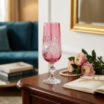 Bohemia Crystal Sterna 6'lı Pembe Kristal Kadeh Seti 180 ml