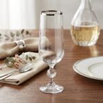 Bohemia Crystal Sterna Platin 6'lı Şampanya Kadehi 180 ml - Görsel 2