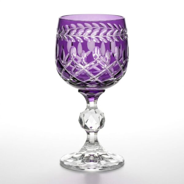 Crystalex Bohemia Crystal Claudia 6'lı Mor Kadeh Seti 150 ml
