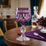 Crystalex Bohemia Crystal Claudia 6'lı Mor Kadeh Seti 150 ml - Görsel 2