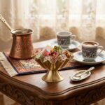 Ayaklı Fırfır Desenli Gold Metal Lokumluk ve Şekerlik - Görsel 3