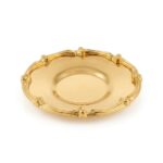 ÇY03 Gül Çerçeve Gold Çay Tabağı - Görsel 2