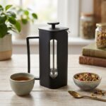 By Como Fresh Siyah Bitki Çayı Demliği French Press 350 ml KYR-2481 - Görsel 2