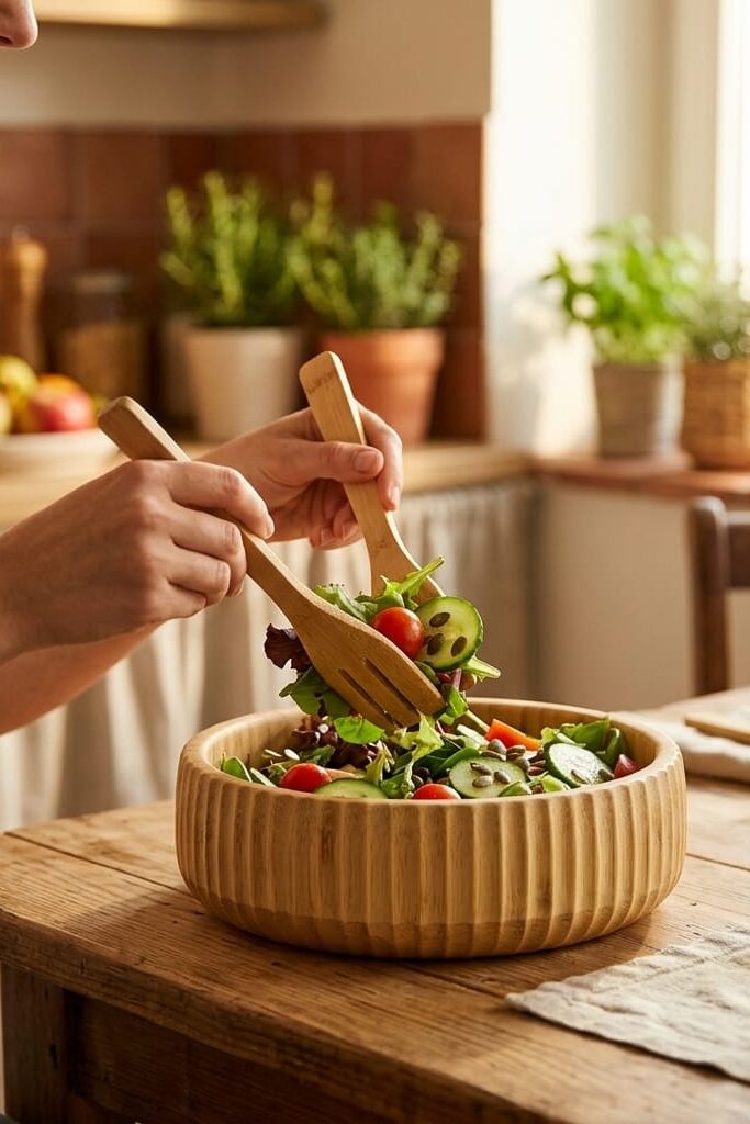 Mien 19 cm Bambu Salata Kasesi