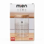 MİEN-9R25 1300 ml Büyük Cam Kavanoz