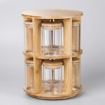 KRD-7874 BAMBU DÖNER STANDART 10 LU CAM BAHARATLIK
