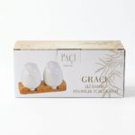PAÇİ-GRACE 2 Lİ BAMBU STANDLI TUZLUK