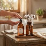 EGE AMBER BANYO SETİ CAM 2 Lİ STANDLI 1064