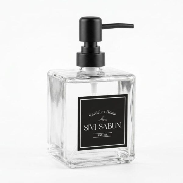 KRD-7409 KRD OTANTİK SIVI SABUNLUK KARE 550 ML