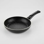 Mehtap Onyx Çift Taraflı Teflon Tava 22 cm Siyah - Görsel 2