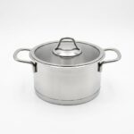 Lines L-0106 Silver 18 cm Derin Çelik Tencere 2,3 Litre