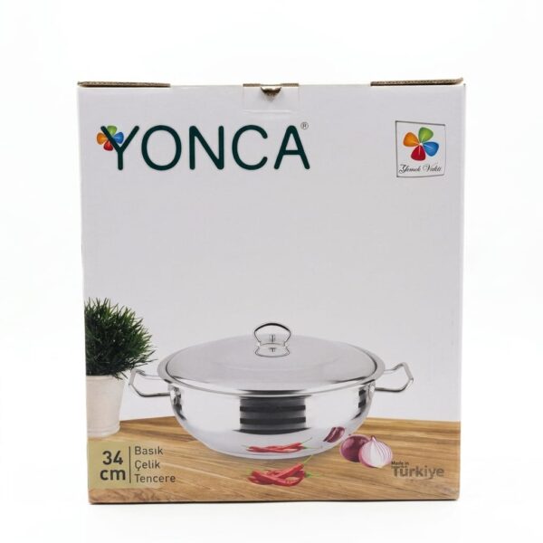 LİNES YONCA 34X24 BASIK ÇELİK TENCERE