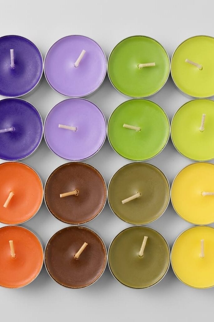 Tohana 12'li Kokulu Tealight Mum Seti