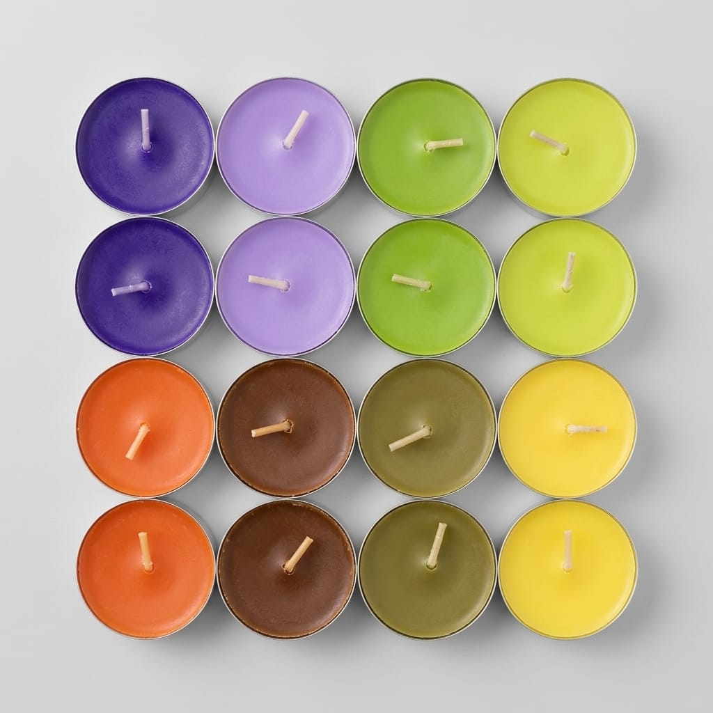 Tohana 12'li Kokulu Tealight Mum Seti