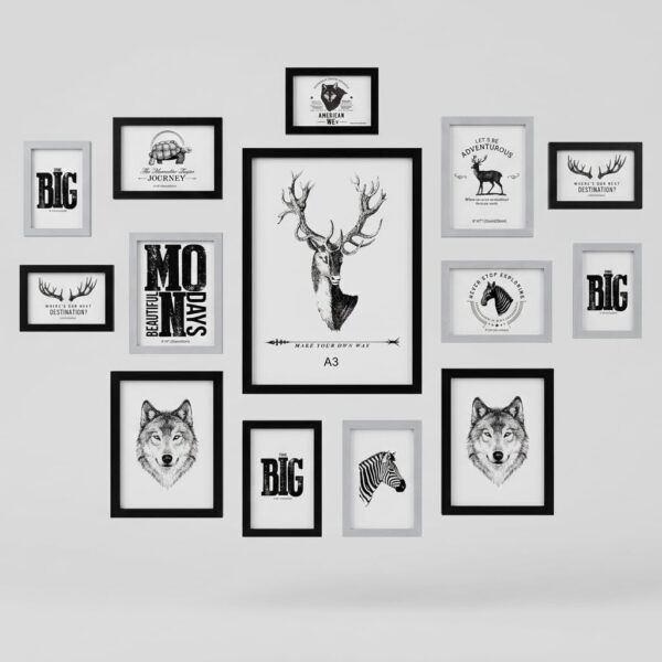 KRD HOME 10 PARÇA FOTOĞRAF ÇERÇEVESİ SET KRD-7377
