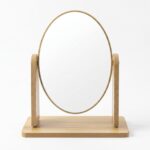 Bambu Oval Küçük Ayna