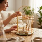 MIEN HDY-1099A MONICA 2 KATLI SUNUM ALTIN ORANİZER