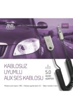 Subzero AX80 Bluetooth 5.0 Araç İçi AUX Ses Adaptörü