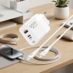Subzero SG90 66W 3 Portlu Hızlı Şarj Aleti ve Lightning Kablo Seti