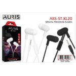 Auris ARS-ST.KL20 Mikrofonlu Silikonlu Kulak İçi Kulaklık